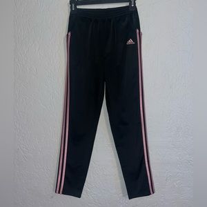 ✨Like New✨ Pink Stripes Adidas Track Pants